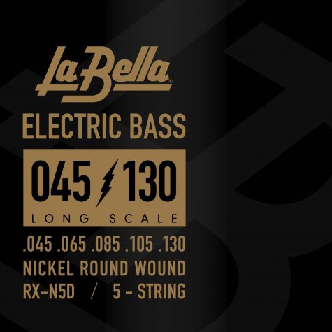 La Bella Bass Strings RXN5-AD Nickel 5stg 45-130